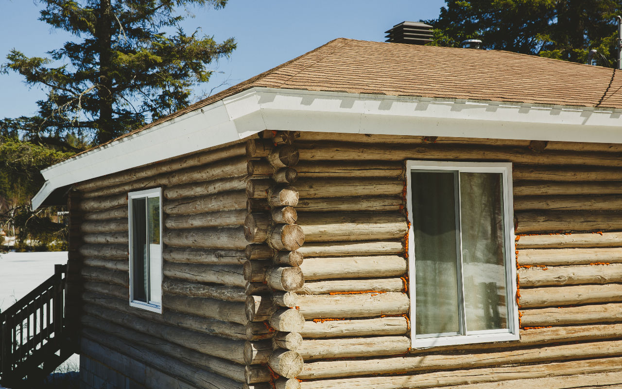 Le héron - Chalet rustique - extérieur