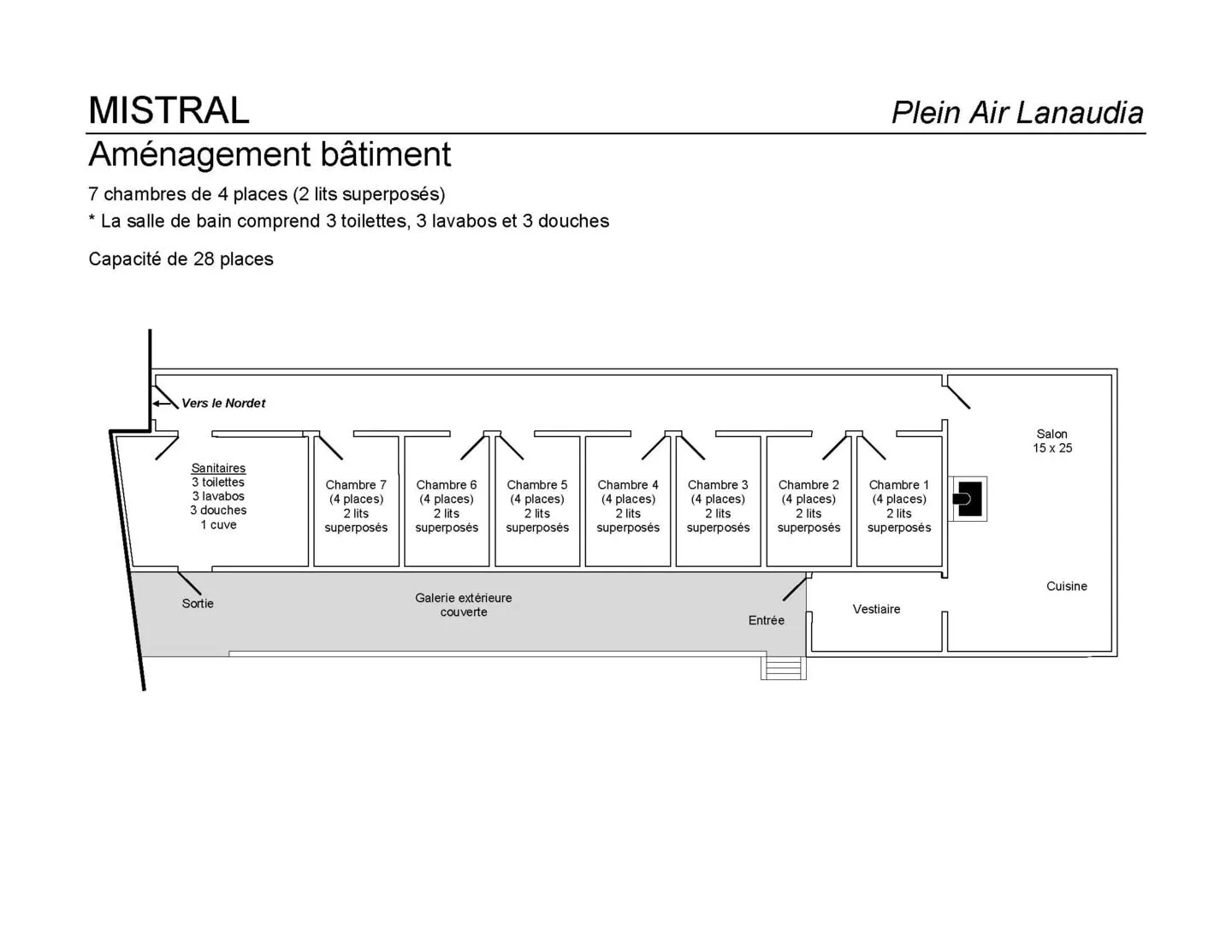 Le Mistral - Plan